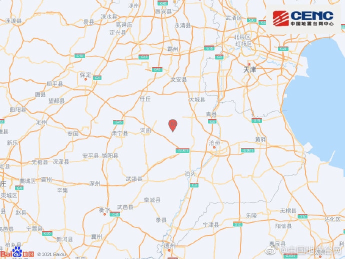 圖片來源：國(guó)家地震臺(tái)網(wǎng)官方微博