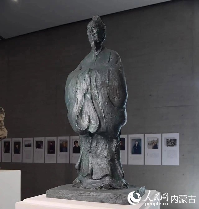 吳為山作品《管子》。實(shí)習(xí)生 楊光攝