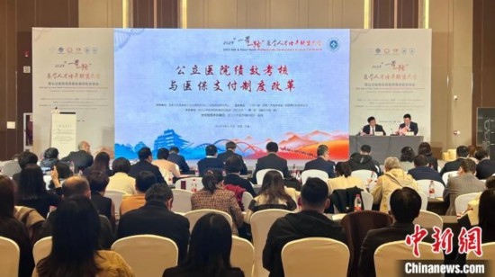 《公立醫(yī)院績效考核與醫(yī)保支付制度改革》分論壇現(xiàn)場(chǎng)。董易鑫 攝