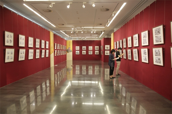 展覽現(xiàn)場(chǎng)。出版社供圖