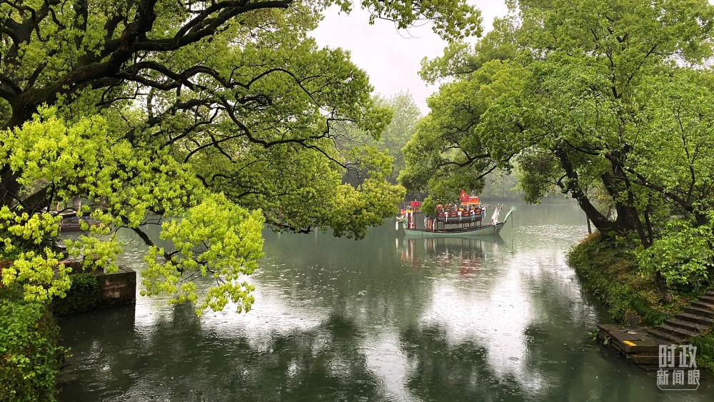 杭州西溪國家濕地公園是全國首個國家濕地公園。（總臺央視記者李輝拍攝）