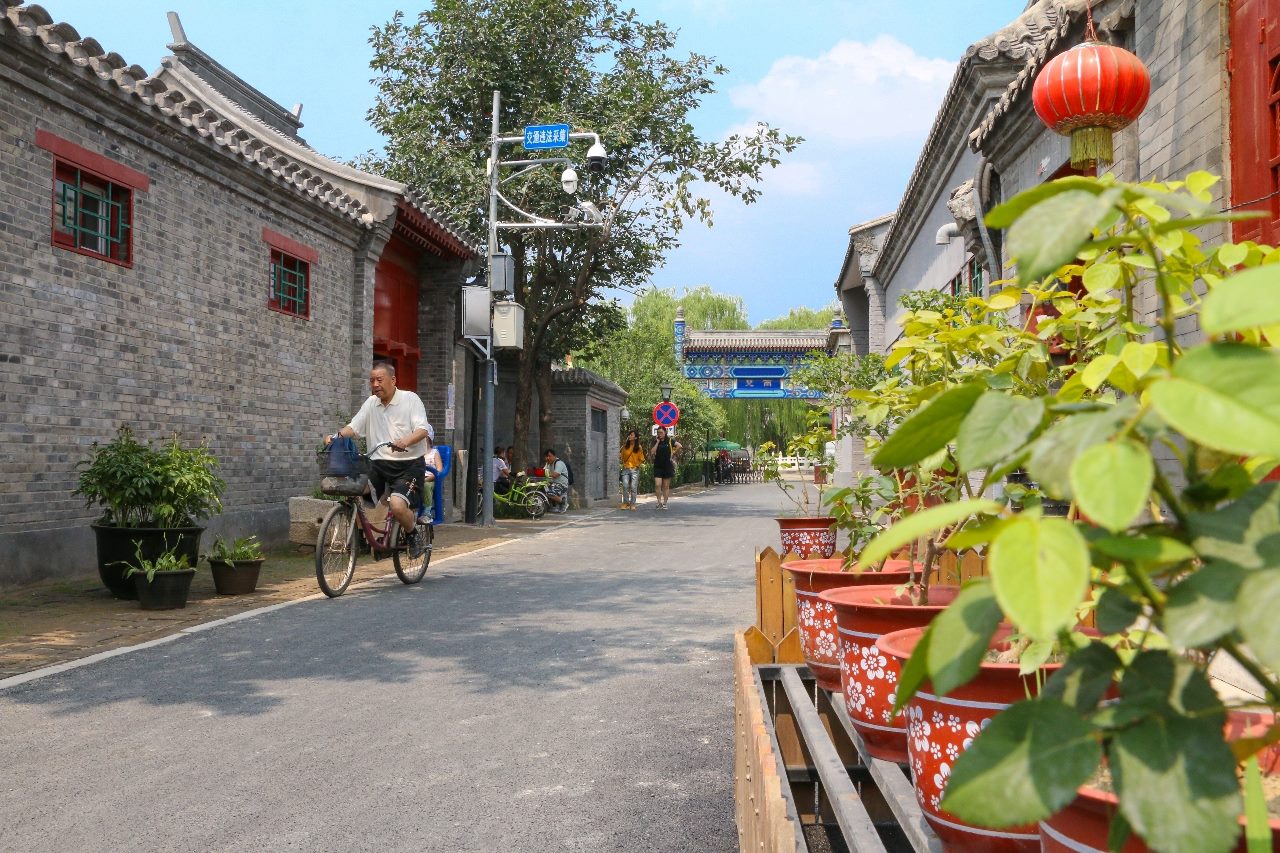  北京市南鑼鼓巷片區(qū)雨兒胡同（2019年7月25日攝）。