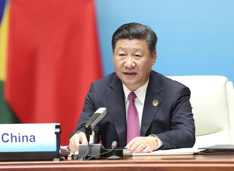 2017年9月4日，金磚國家領(lǐng)導(dǎo)人第九次會晤在廈門國際會議中心舉行。國家主席習近平主持會晤并發(fā)表重要講話。