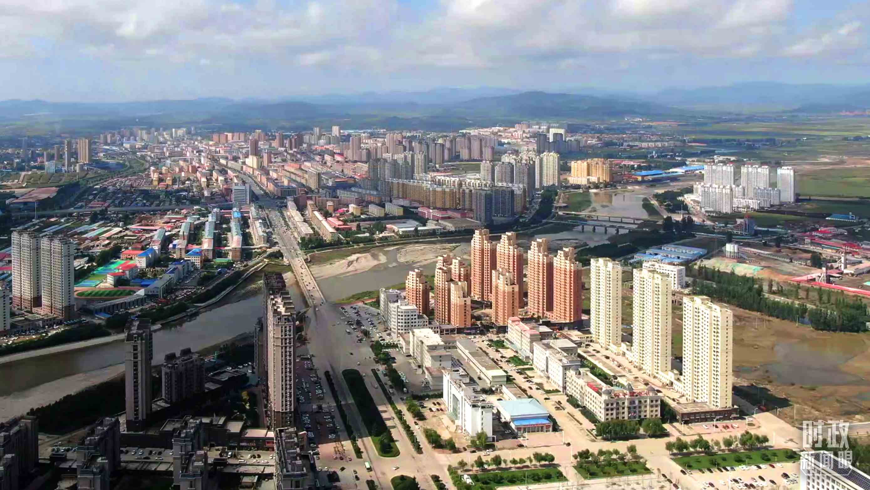 △尚志市境內(nèi)水網(wǎng)發(fā)達，螞蟻河、大泥河等穿境而過。（總臺央視記者張耿生拍攝）