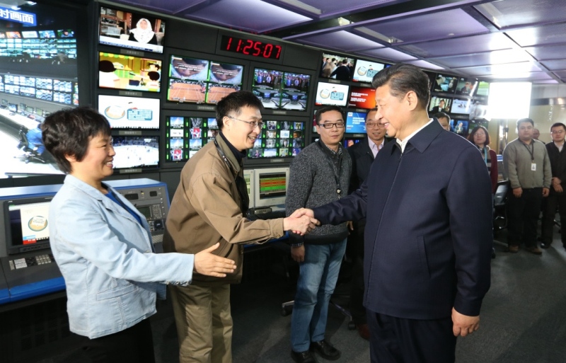 2019年1月25日，十九屆中央政治局在人民日報社就全媒體時代和媒體融合發(fā)展舉行第十二次集體學習。習近平總書記主持學習并發(fā)表重要講話。