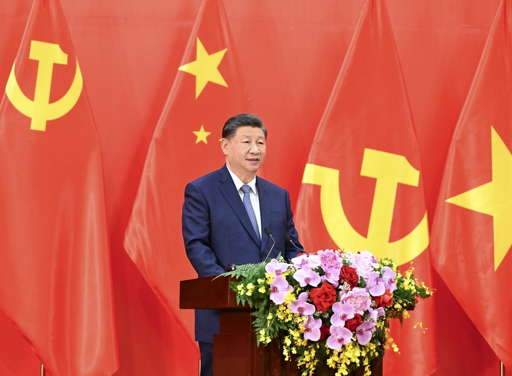 習(xí)近平總書記發(fā)表題為《賡續(xù)傳統(tǒng)友誼，開創(chuàng)中越命運(yùn)共同體建設(shè)新征程》的重要講話。