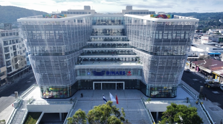 圖為中國援建薩爾瓦多國家圖書館實(shí)景。 圖片由中國援薩爾瓦多國家圖書館項(xiàng)目施工技術(shù)組提供