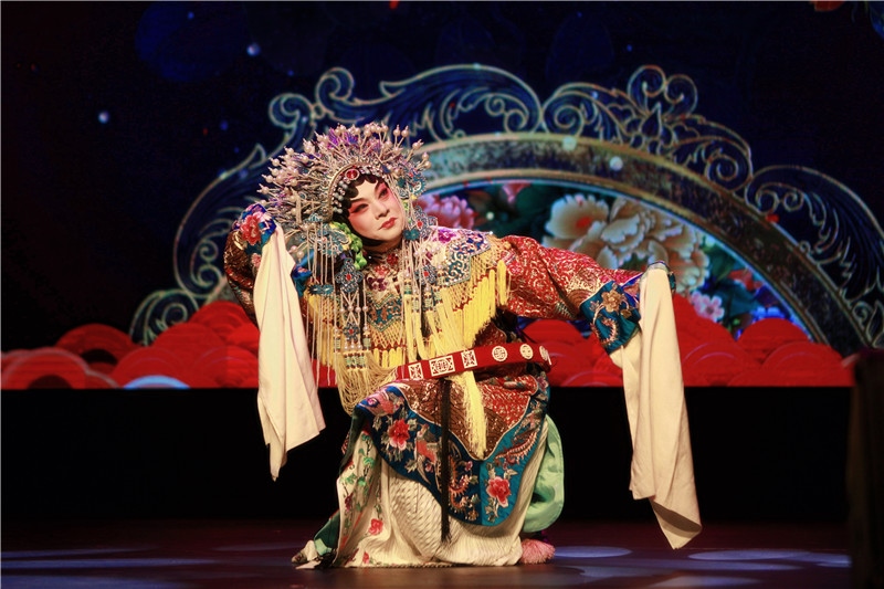 2024年“四海同春”慰?jī)S訪演團(tuán)亞太團(tuán)新西蘭惠靈頓演出現(xiàn)場(chǎng)。圖片由陸欣讌、孟韜、葉勇提供
