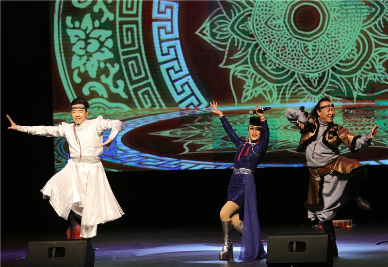 2024年“四海同春”慰?jī)S訪演團(tuán)亞太團(tuán)新西蘭惠靈頓演出現(xiàn)場(chǎng)。圖片由陸欣讌、孟韜、葉勇提供