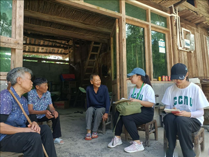 △ 2022年7月，華中師范大學(xué)生命科學(xué)學(xué)院鄉(xiāng)村振興之旅暑期實(shí)踐隊(duì)赴湖北省恩施市宣恩縣長(zhǎng)潭河侗族鄉(xiāng)開展“生態(tài)文明助力鄉(xiāng)村振興”暑期社會(huì)實(shí)踐活動(dòng)。