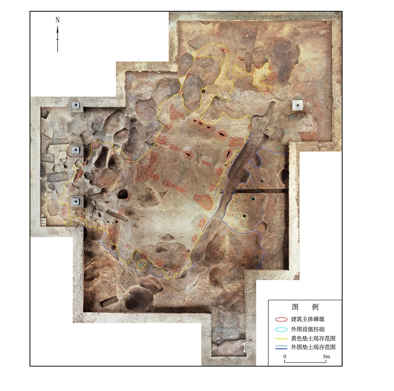 屈家?guī)X文化大型建筑F38正射影像。中國文物報社供圖