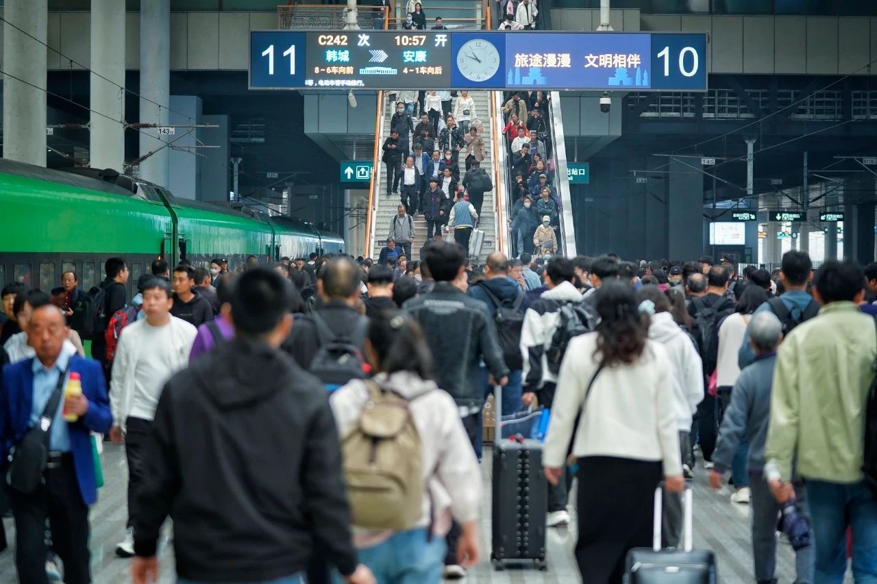 鐵路“五一”小長(zhǎng)假運(yùn)輸今日啟動(dòng)。國(guó)鐵集團(tuán)供圖