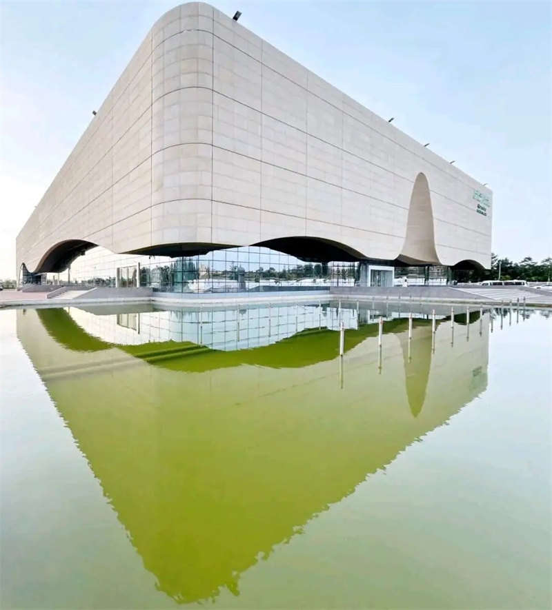 中國(guó)政府援建阿爾及爾歌劇院。大使館供圖