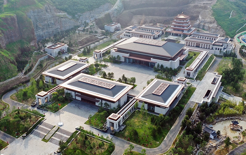 這是2022年7月30日拍攝的中國國家版本館中央總館。