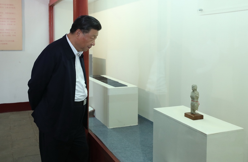 2021年5月12日，習近平總書記在河南省南陽市考察東漢醫(yī)學家張仲景的墓祠紀念地醫(yī)圣祠。