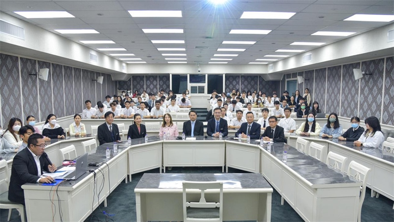 泰國博仁大學(xué)會(huì)場(chǎng)。中泰文化教育研究中心供圖