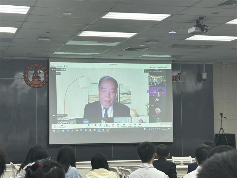 傅增有教授講座。