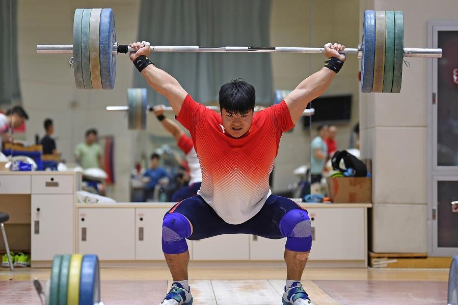 5月10日，國家隊(duì)選手劉煥華在訓(xùn)練中。新華社記者 侯昭康 攝
