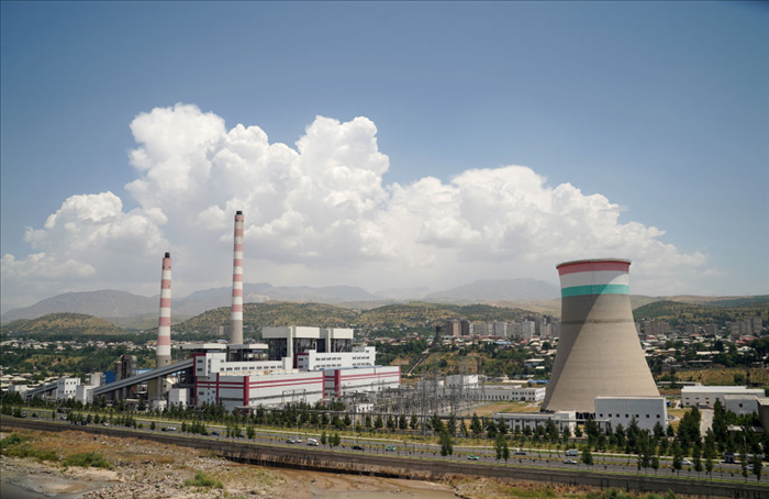 杜尚別2號熱電廠（2024年6月22日攝）。