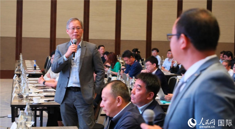 講座現(xiàn)場互動。人民網(wǎng)記者 簡承淵攝