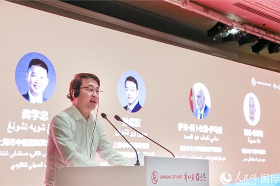 龔學(xué)忠在發(fā)言中。人民網(wǎng)記者 黃培昭攝