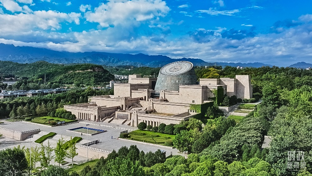 △ 寶雞青銅器博物院。（總臺記者趙振凱拍攝）