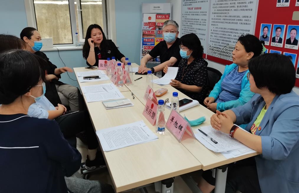 北京市東城區(qū)景山街道人大代表之家（資料照片）。新華社發(fā)（北京市人大常委會供圖）