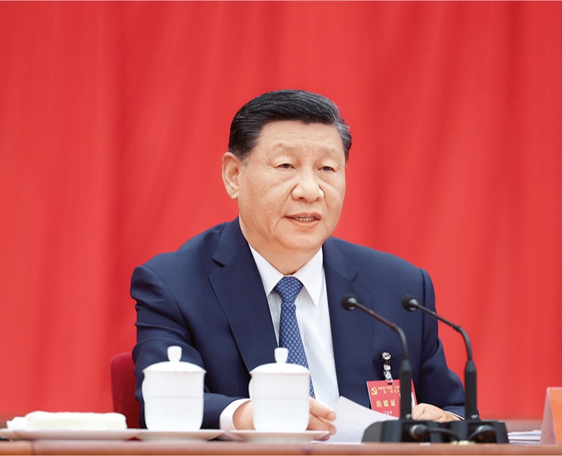 中國(guó)共產(chǎn)黨第二十屆中央委員會(huì)第三次全體會(huì)議，于2024年7月15日至18日在北京舉行。中央委員會(huì)總書(shū)記習(xí)近平作重要講話。 新華社記者 鞠鵬/攝