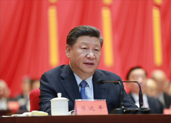 2019年9月20日，中央政協(xié)工作會議暨慶祝中國人民政治協(xié)商會議成立70周年大會在全國政協(xié)禮堂召開。中共中央總書記、國家主席、中央軍委主席習(xí)近平出席大會并發(fā)表重要講話。新華社記者 丁林 攝