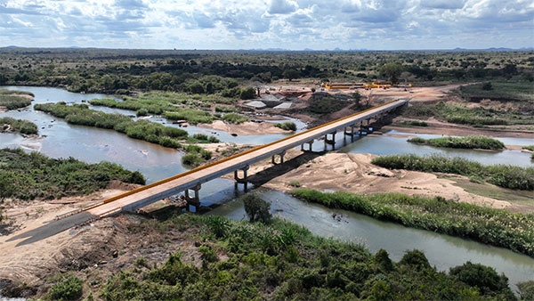 莫桑比克魯里奧大橋。中國(guó)電建供圖