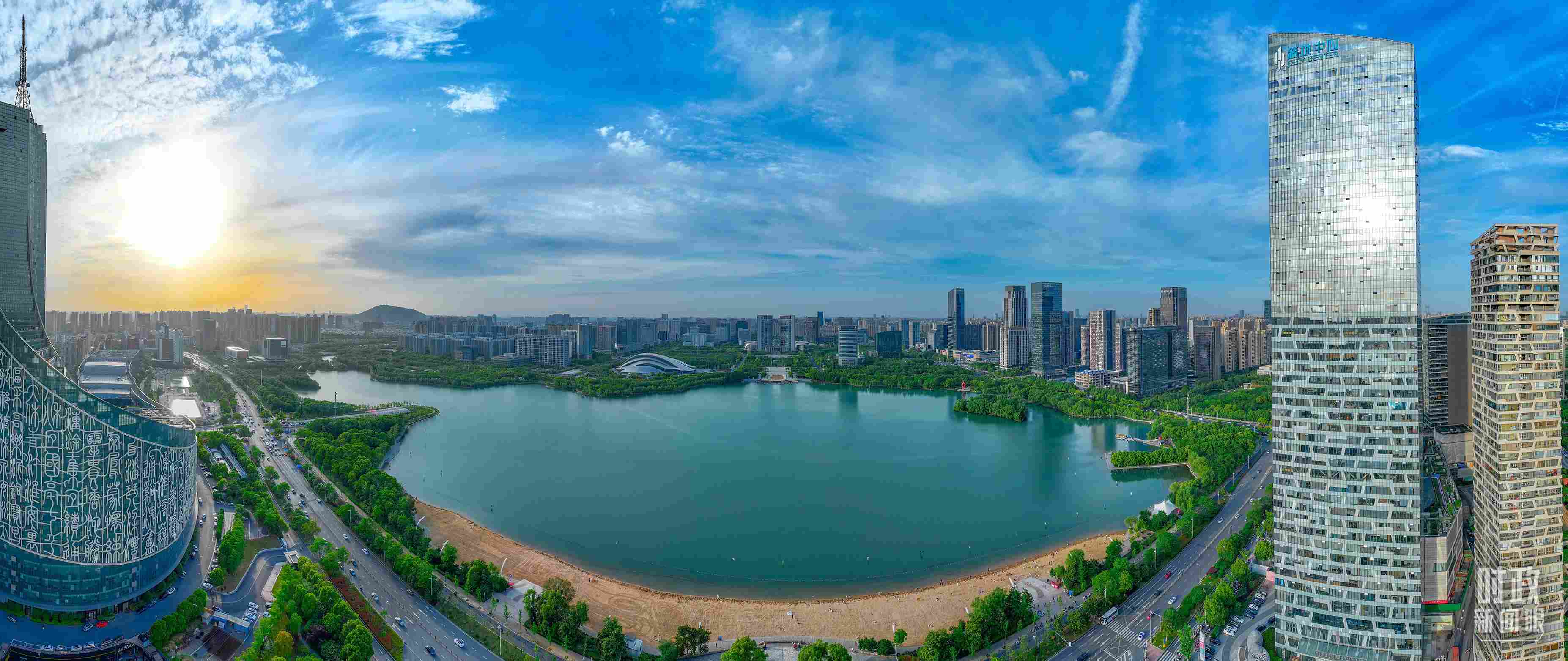 △安徽省合肥市。（合肥市蜀山區(qū)融媒體中心葛慶釗供圖）