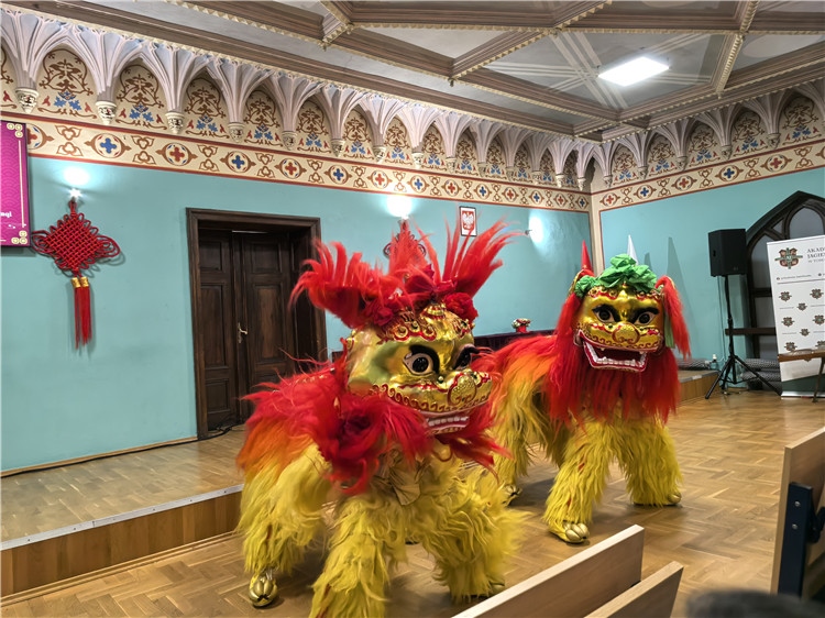 托倫雅蓋隆學(xué)院禮堂巡演現(xiàn)場(chǎng)。主辦方供圖。