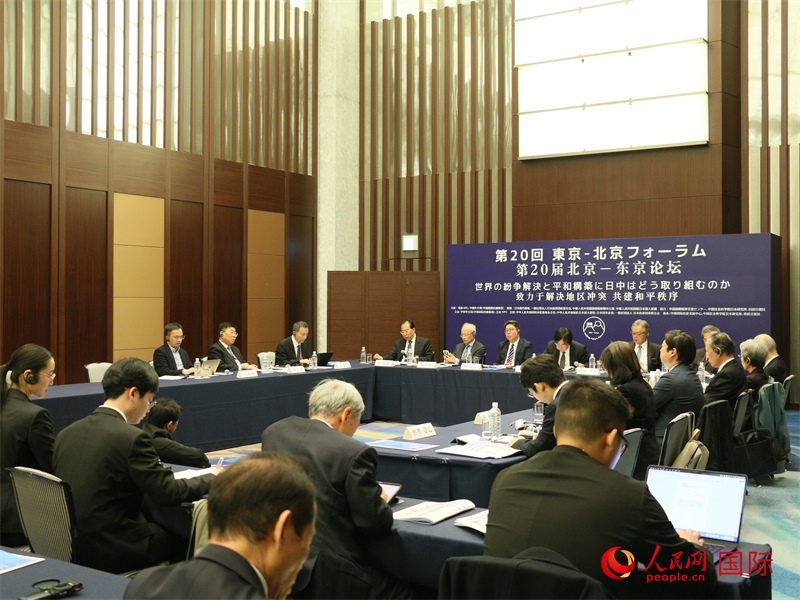 和平秩序分論壇現(xiàn)場。人民網(wǎng) 許可攝