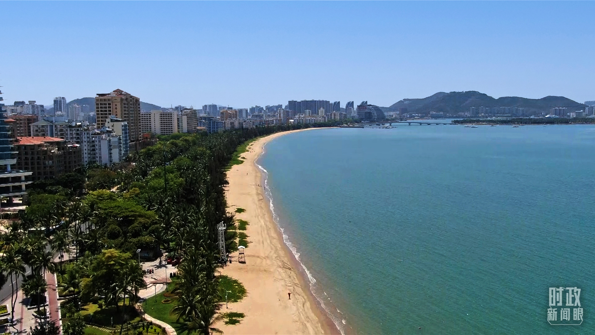 海南三亞。（總臺記者張偉克拍攝）