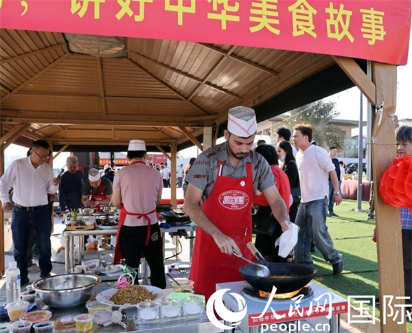 參賽一景。人民網(wǎng)記者管克江攝