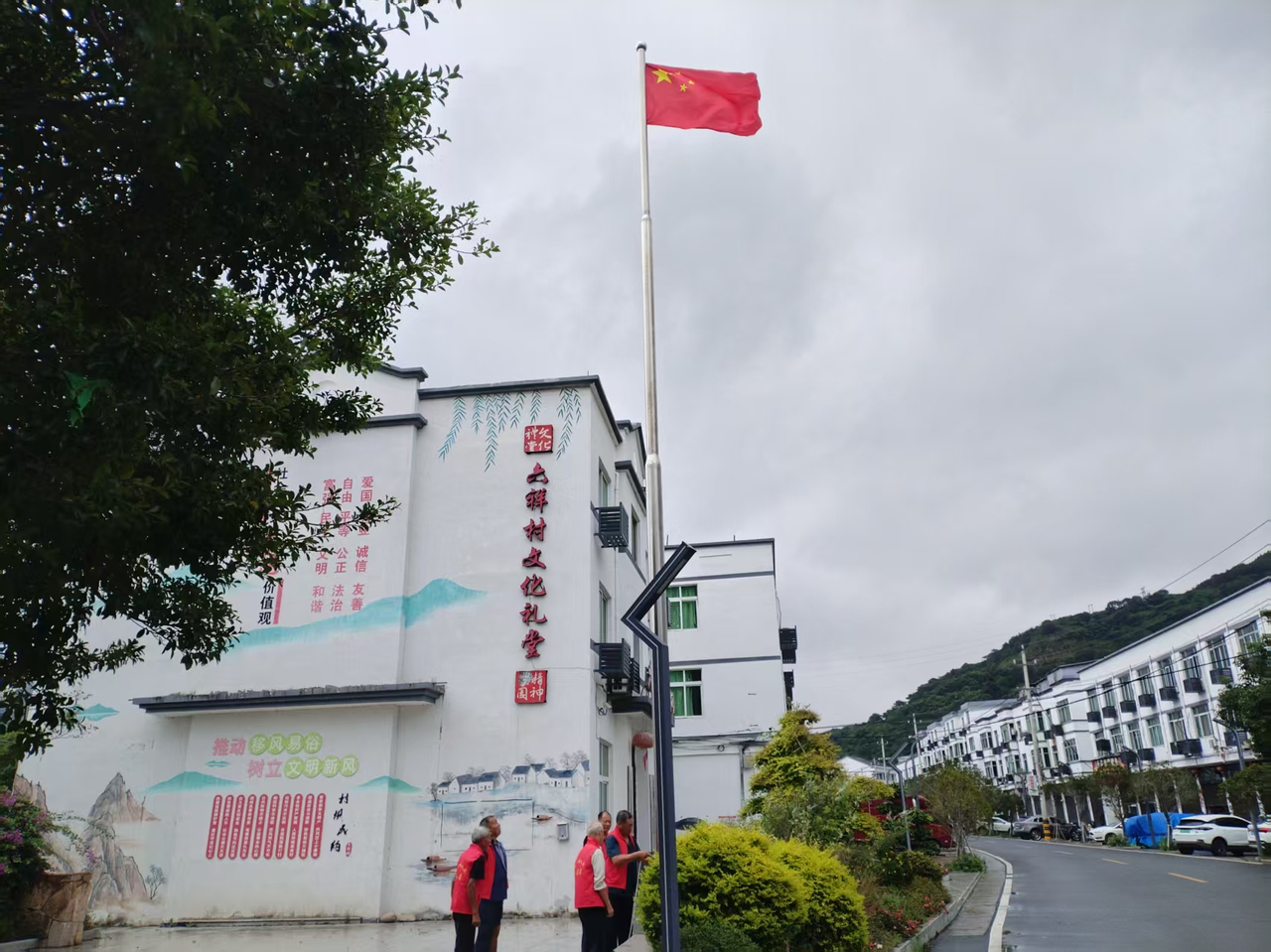 永興村一景（永興現(xiàn)為六祥行政村下的自然村之一）。蒼南縣金鄉(xiāng)鎮(zhèn) 供圖