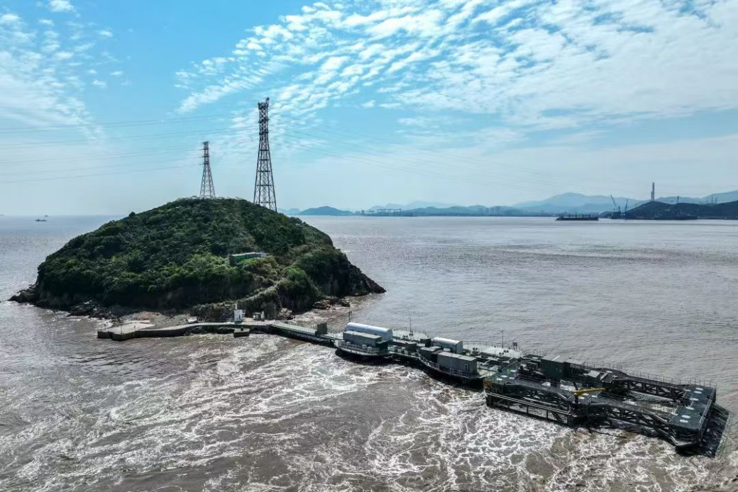 LHD潮流能發(fā)電站。受訪者供圖
