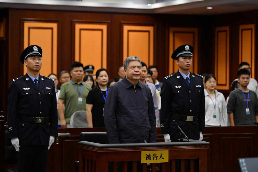 現(xiàn)場(chǎng)圖。（廣西壯族自治區(qū)南寧市中級(jí)人民法院供圖）